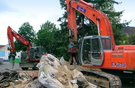Abbruch-Projekt der SCHWANDT BAU GmbH