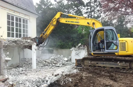 Abbruch-Projekt der SCHWANDT BAU GmbH