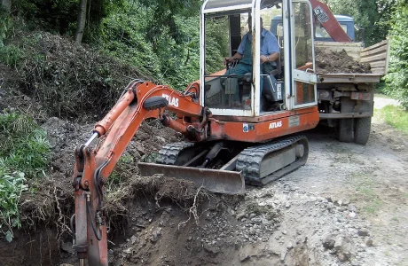 Erdbau-Projekt der SCHWANDT BAU GmbH